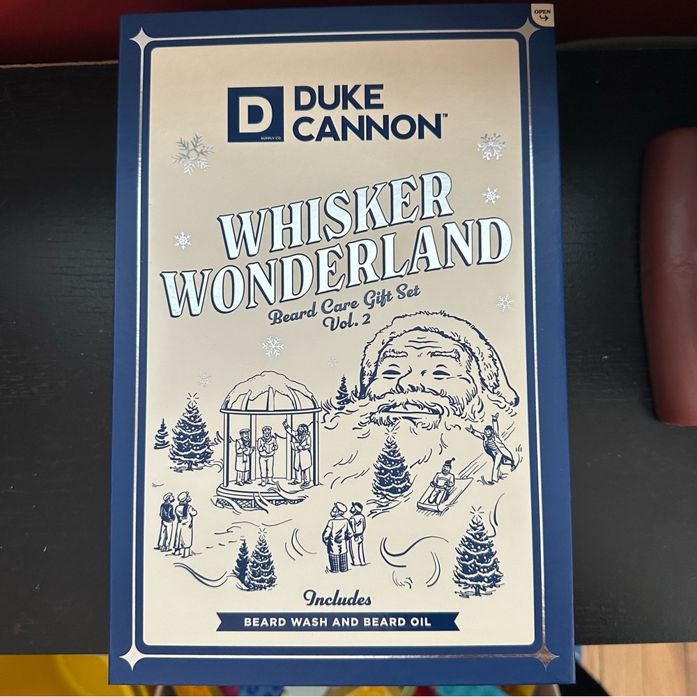 Duke Cannon Beard Wash And Oil Set